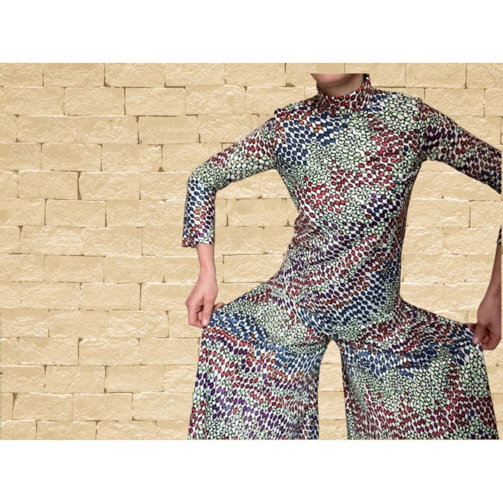 Vintage Vanity Fair Loungy Hostess Jumpsuit